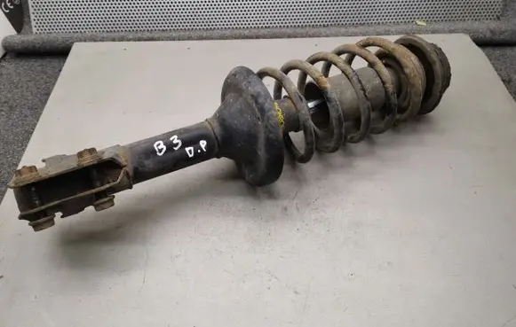Front shock absorber with coil spring
