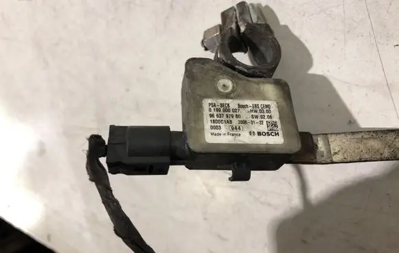 Citroen C4 I Picasso Negative earth cable (battery) 9663797980