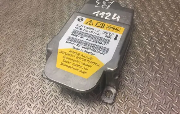 BMW 5 E60 E61 Airbag control unit/module 9160558