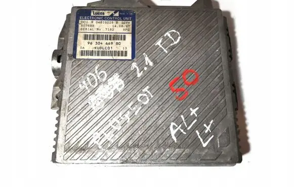 Peugeot 406 Engine control unit/module 9630466980