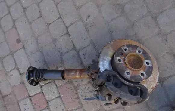Mercedes-Benz Sprinter W906 Front wheel hub spindle knuckle