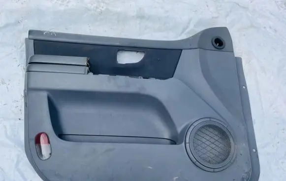 Front door card panel trim