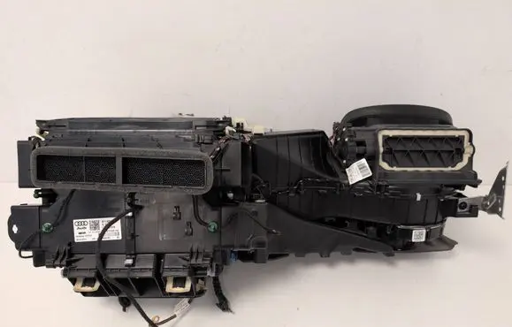 Interior heater climate box assembly