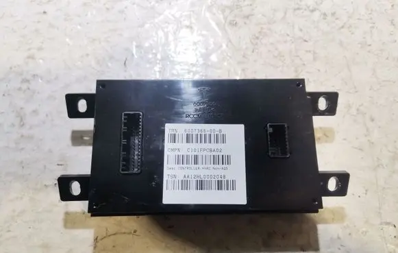 Tesla Model S Air conditioning/heating control unit 600736600B C101FPCBA02