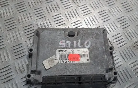 Fiat Stilo Engine control unit/module 0281010337 7350123728sa5603