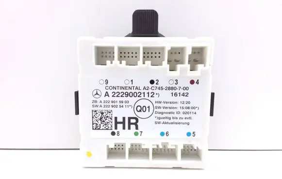 Mercedes-Benz C W205 Door control unit/module A2229025411 A2229002112