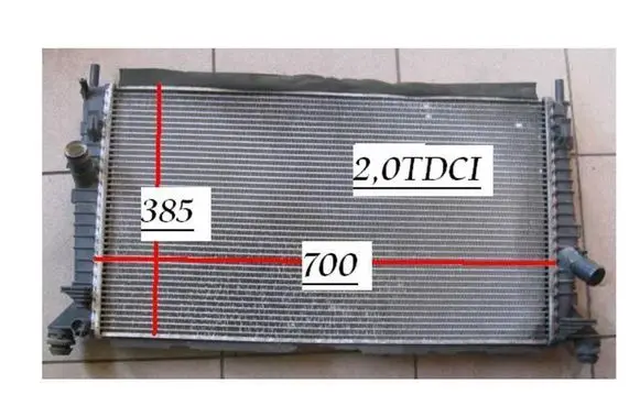 Mazda 3 I Coolant radiator 3M5H8005TL 3M5H8005RK