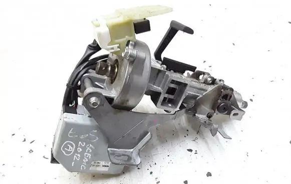 Steering wheel axle