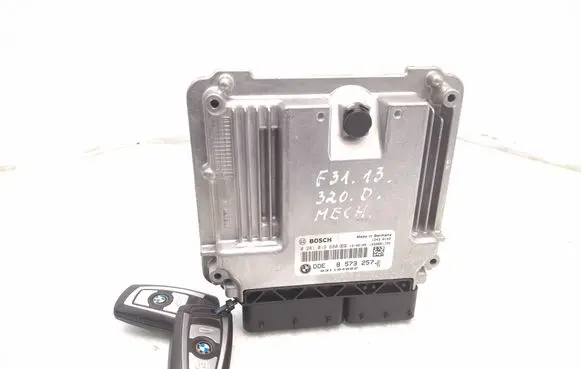BMW 3 F30 F35 F31 Engine ECU kit and lock set 8573257 0281019680 031104022