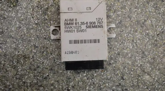 BMW 3 E46 Tow bar trailer control unit/module 61356908767 A290403 5WK1025