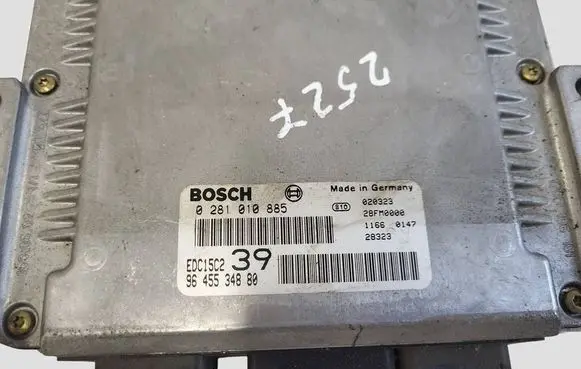 Citroen C5 Engine control unit/module 0281010885 EDC15C2 9645534880
