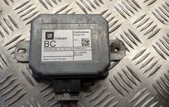 Opel Insignia A GPS navigation control unit/module 13384291 5WK50278B