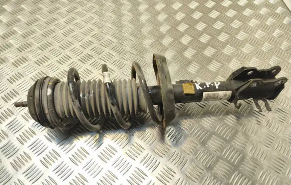 Front shock absorber with coil spring
