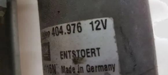 Opel Zafira B Front wiper linkage and motor 40497612V