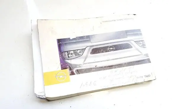 Opel Astra G Owners service history hand book 