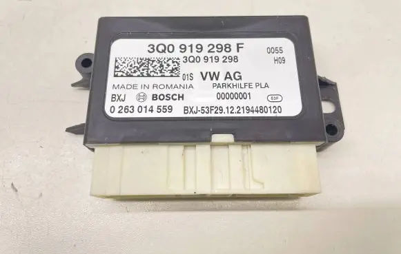 Skoda Kodiaq Parking PDC control unit/module 3Q0919298F 3Q0919298 0263014559