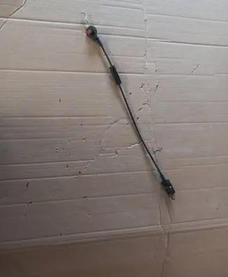 Saab 9-5 Rear door cable line 4853636