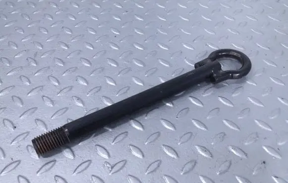 Towing hook eye