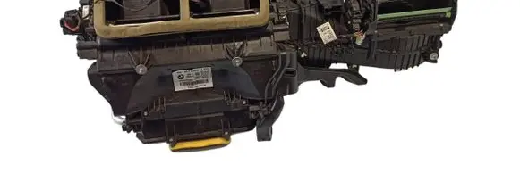 Interior heater climate box assembly
