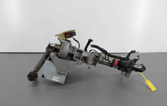 Steering wheel axle set
