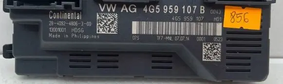 Audi A6 S6 C8 4K Tailgate/trunk control unit/module 4G5959107B 4G5959107 284092480630