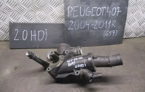 Peugeot 407 Thermostat/thermostat housing 9656182980