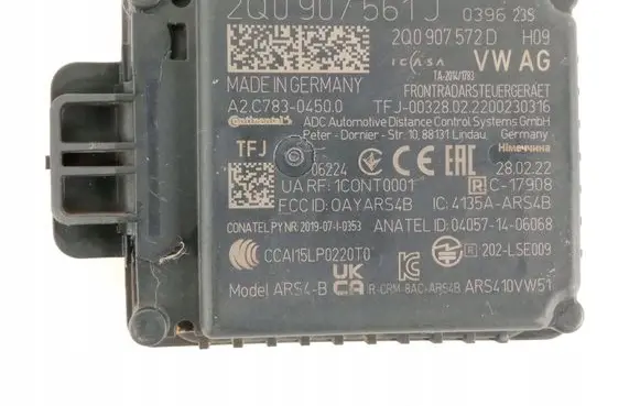 Skoda Kodiaq Other control units/modules 2Q0907561J