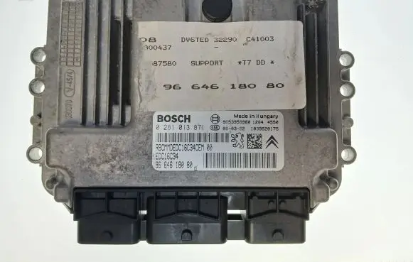 Citroen C4 I Engine control unit/module 9664618080 9653958980 0281013871
