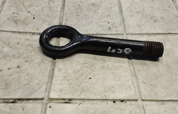 Towing hook eye