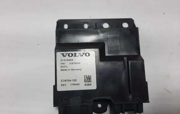 Volvo XC60 Tailgate/trunk control unit/module 31419465