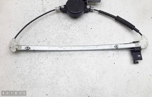Sliding door window regulator with motor
