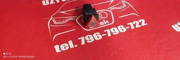 Audi A3 S3 8P Hazard light switch 8P0941509