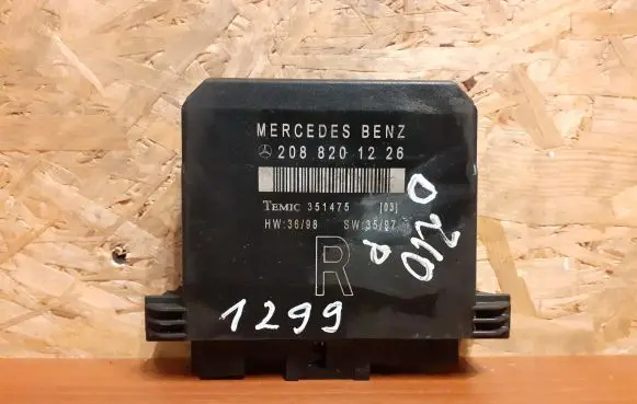 Mercedes-Benz E W210 Door control unit/module 1299 2088201226