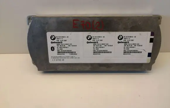 BMW X5 E70 Bluetooth control unit module 9149615