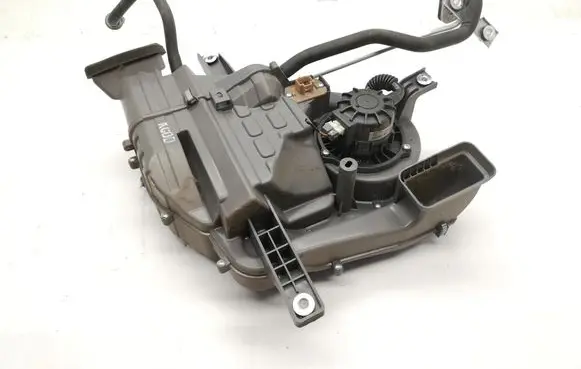 Interior heater climate box assembly