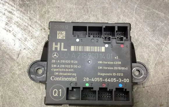 Mercedes-Benz CLS C218 X218 Door control unit/module A2189001401 A2188201526 A2189025100