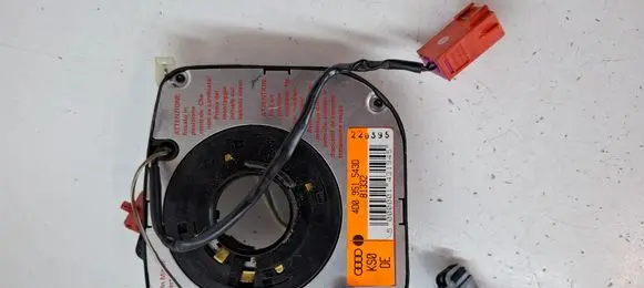Audi A6 S6 C4 4A Airbag slip ring squib (SRS ring) 4D0951543D