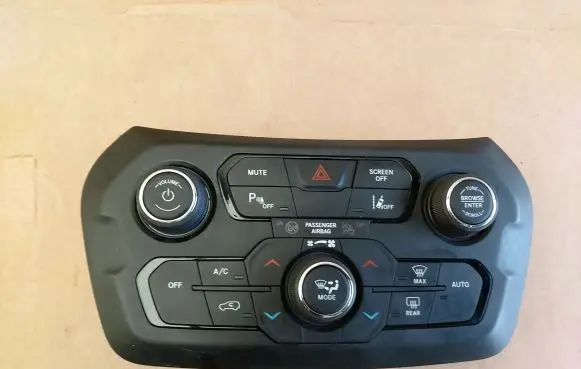 Jeep Renegade Climate control unit