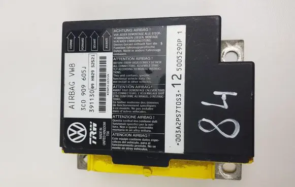 Volkswagen PASSAT B6 Airbag control unit/module 3C0909605J