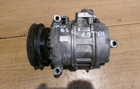 Volkswagen PASSAT B5.5 Air conditioning (A/C) compressor (pump) 8D0260808 07F21566 7SBU16C