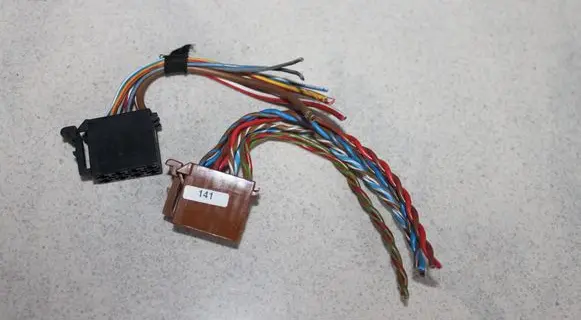 Volkswagen Sharan Sound system wiring loom ISOEURO 357036447
