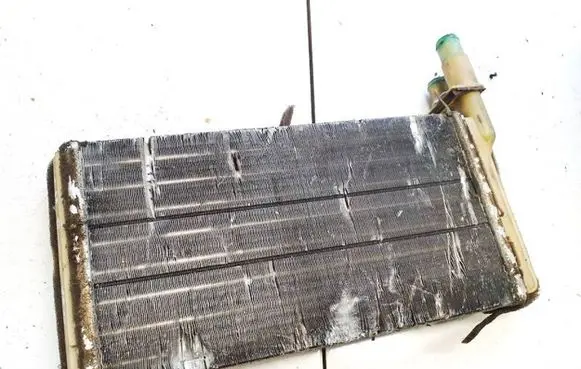 Heater blower radiator