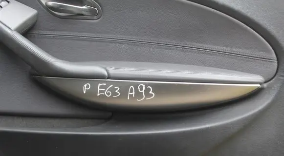 BMW 6 E63 E64 Other interior part