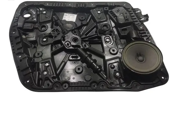Front door window regulator with motor