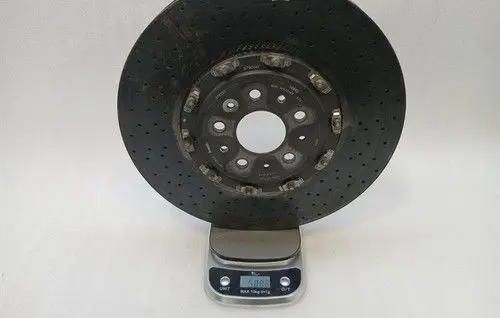 Ferrari California F149 Front brake disc dust cover plate