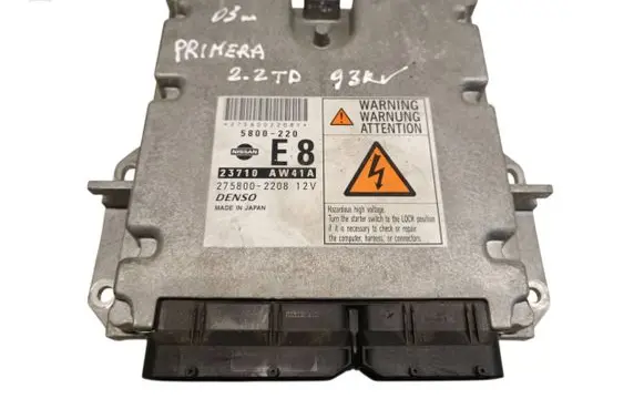 Nissan Primera Engine control unit/module 2758002208 5800220E8 23710AW41A