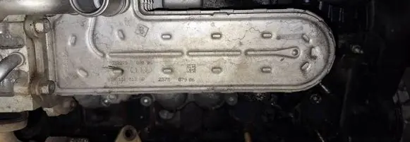 Volkswagen Golf Plus EGR valve cooler 038131513ad