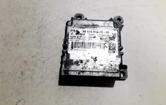 Peugeot 207 Airbag control unit/module 966359348000 0285010112