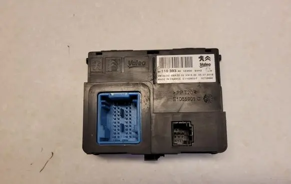 Toyota Proace Air conditioning/heating control unit 9811039380