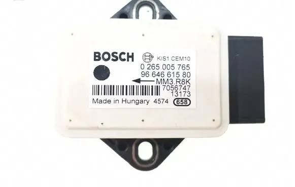 Peugeot 3008 II ESP acceleration yaw rate sensor 0265005765 9664661580 7056747